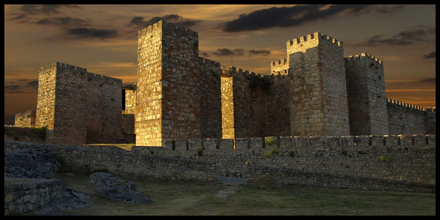 Construcción del Castillo de trujillo