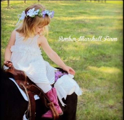 Amber's 1st horse ride