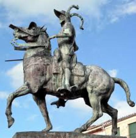 La estatua de Francisco Pizarro (XX)