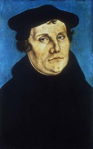 Martin Luther Posts 95 Theses
