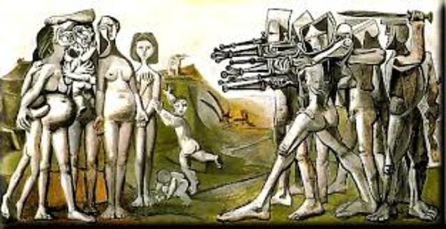 Período expresionista Arriba: "La Guernica"