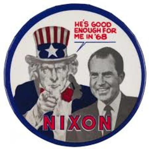 Election of Richard Nixon