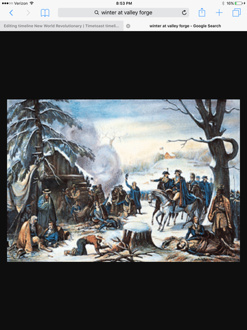 Winter at Valley Forge