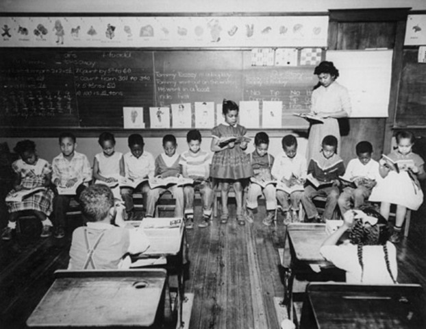 School took place in one room