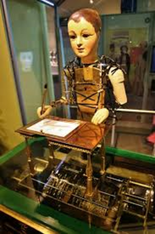 L'automate dessinateur -écrivain