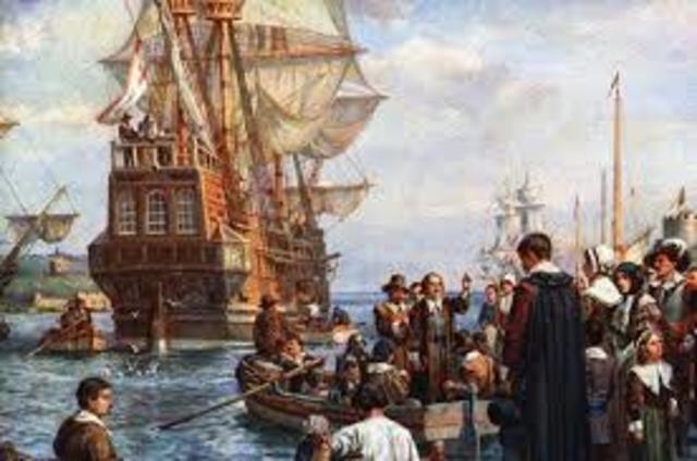 Colonies - Mayflower arrives