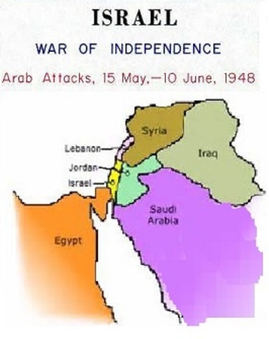 Arab nations declare war
