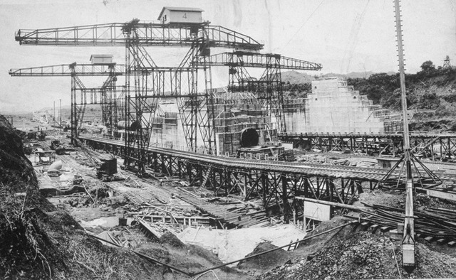 Panama Canal Construction Starts