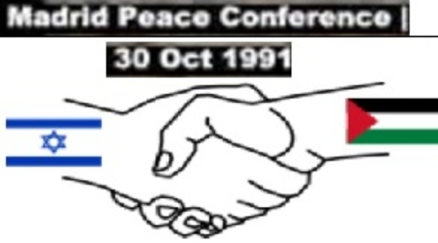 Middle East peace conference convenes in Madrid.