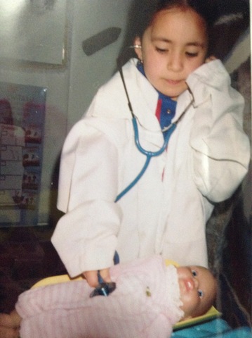 Playing to be a doctor