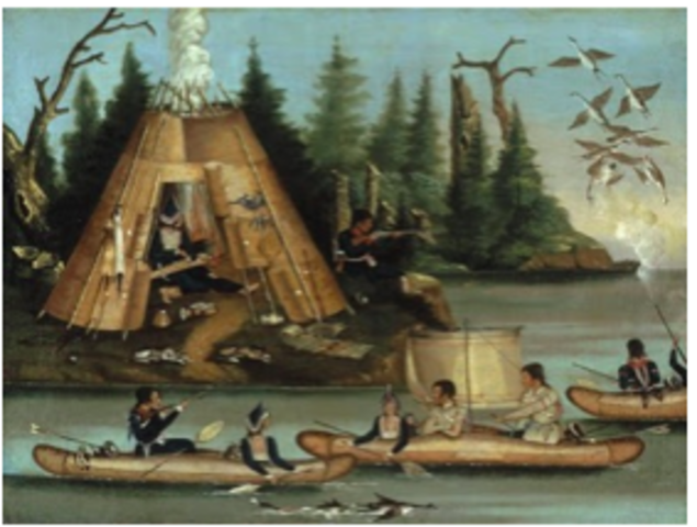 First occupants: Algonquins