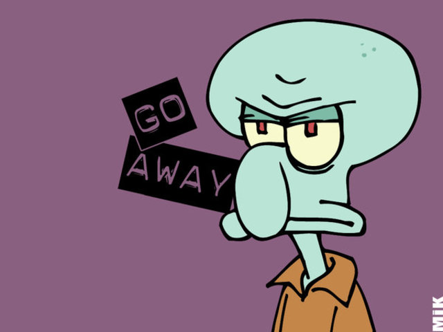 How I identify with Squidward.
