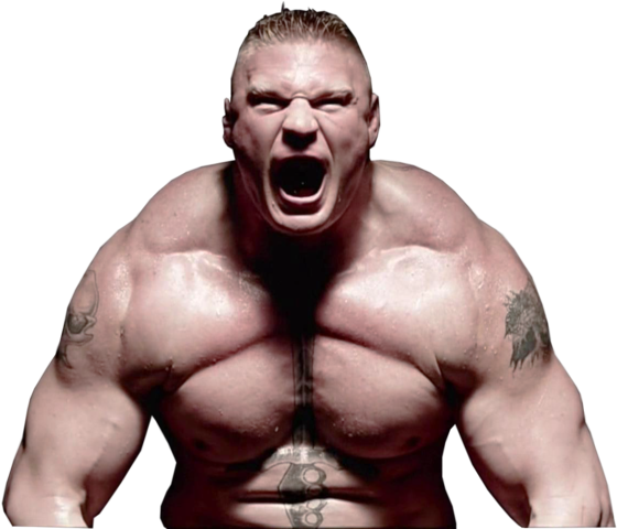 Brock Lesnar wins the WWE Championship