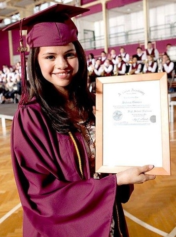 The school she went to