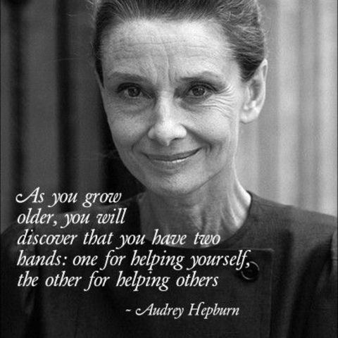 In Honor of Audrey Hepburn