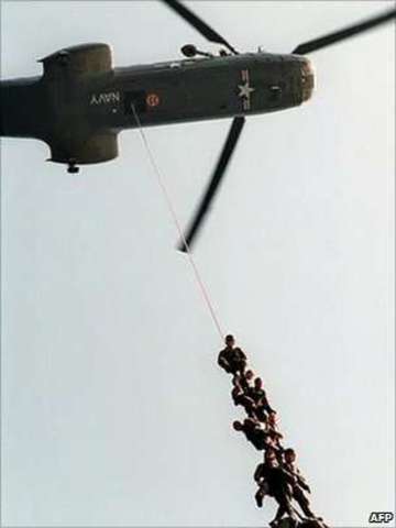 A safe house is set up and the area is monitored