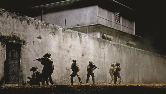 The compound is raided