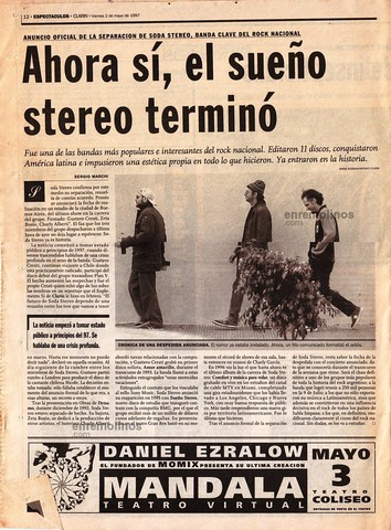 Final de Soda Stereo