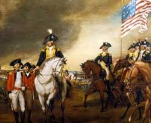 British Surrender at Yorktown