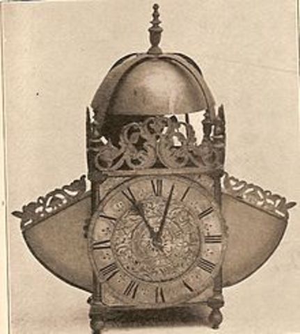 El reloj mecánico Christian Huygens (1656)