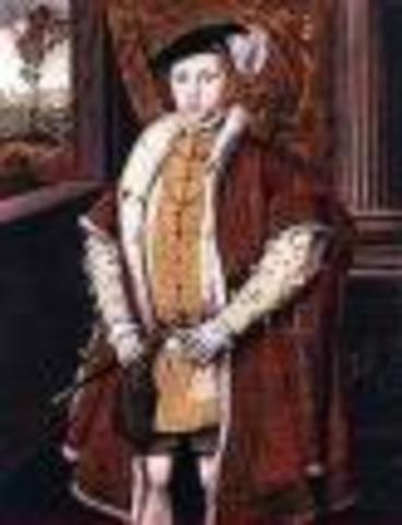 King Edward VI 1547 - 1553