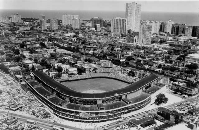Construction of Wrigley Field