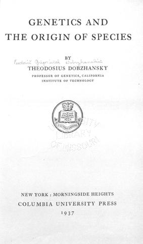 Theodosius Dobzhansky