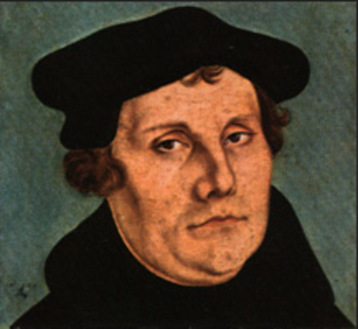 Martin Luther Stop Nailing the 95 Theses on my Church Door!