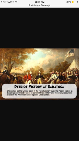 Victory at Saratoga