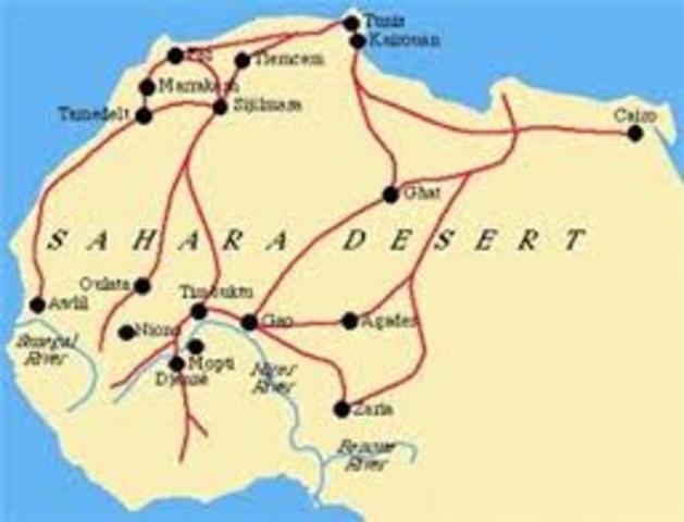 Beginning of Trans Saharan Trade