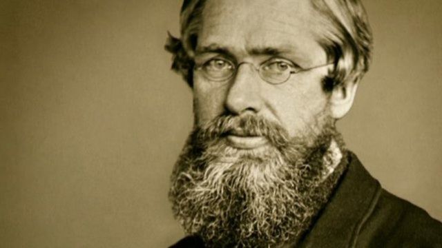 Alfred Russel Wallace published ideas of evolutionary processes
