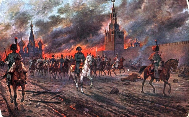 Invading Russia (scorched earth policy)
