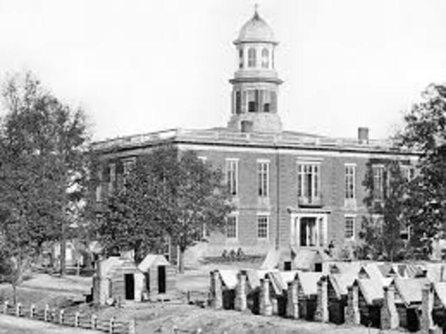 Capital moved to Louisville