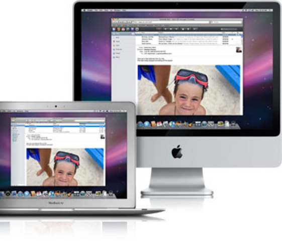 Vi pela primeira um MAC. Na casa da minha vizinha.