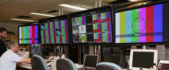 emisión de televisión