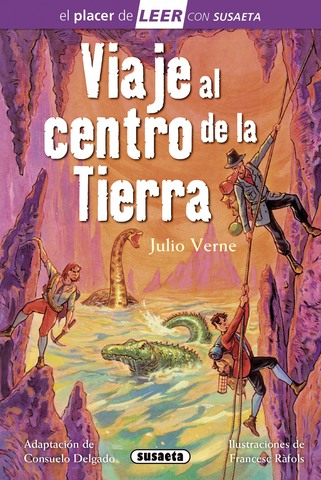 Escribe "Viaje al centro de la Tierra"