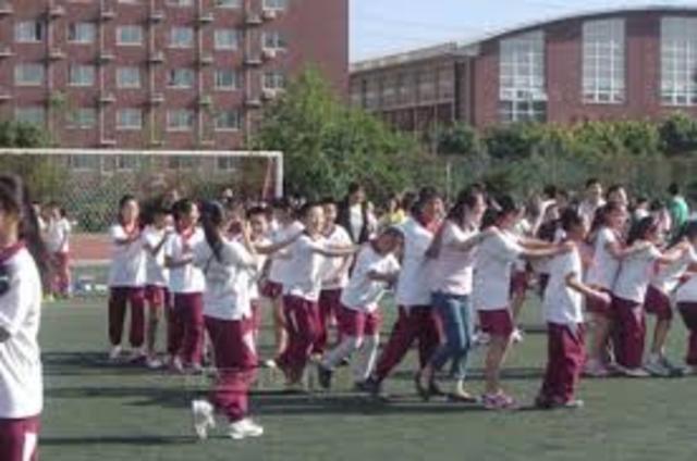 I attended primary school.