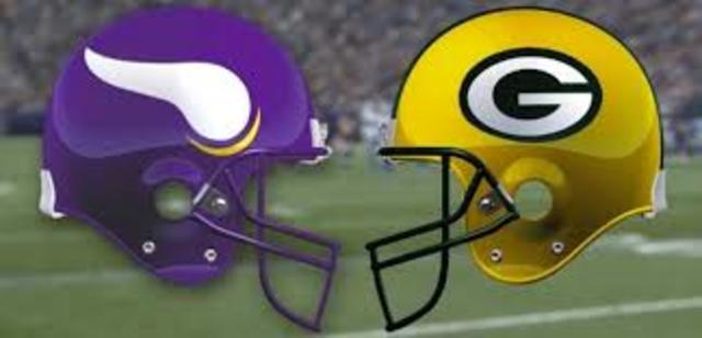 First game aginst the packers
