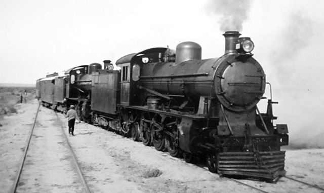 Primera línia de ferrocarril