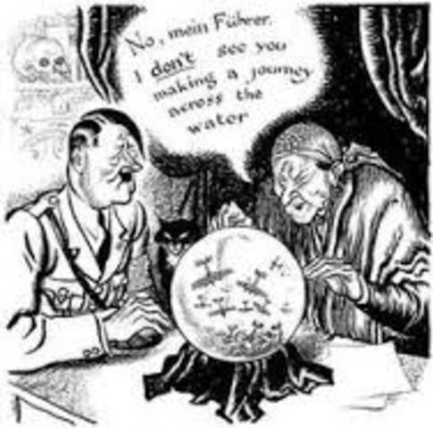 Operation Sea Lion called off/End of Battle of Great Britain