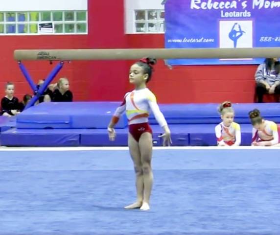 More about her beginning of her gymnastics career