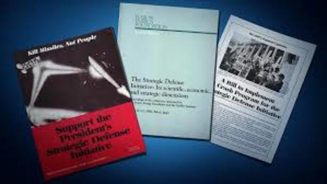 Announcement of SDI 1983