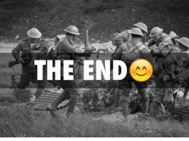 End of battle of Britain