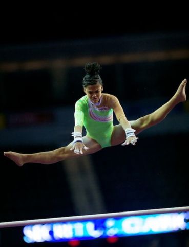 Laurie Bars Score at the Olympics Trials
