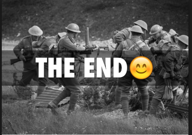 End of battle of Britain