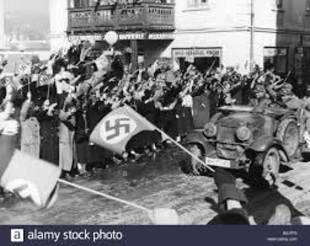 The annexation of Austria