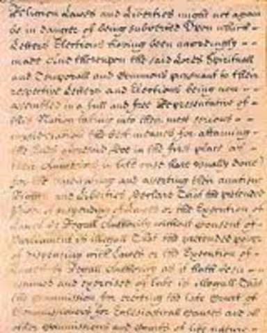 English bill of rights