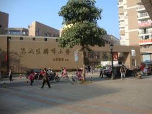 The year I was going to  primary school