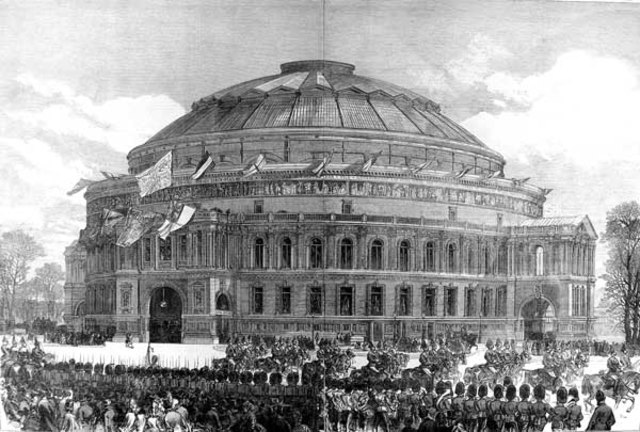 Opening of Royal Albert Hall Memorial