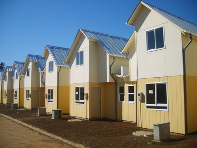 La entrega de las viviendas